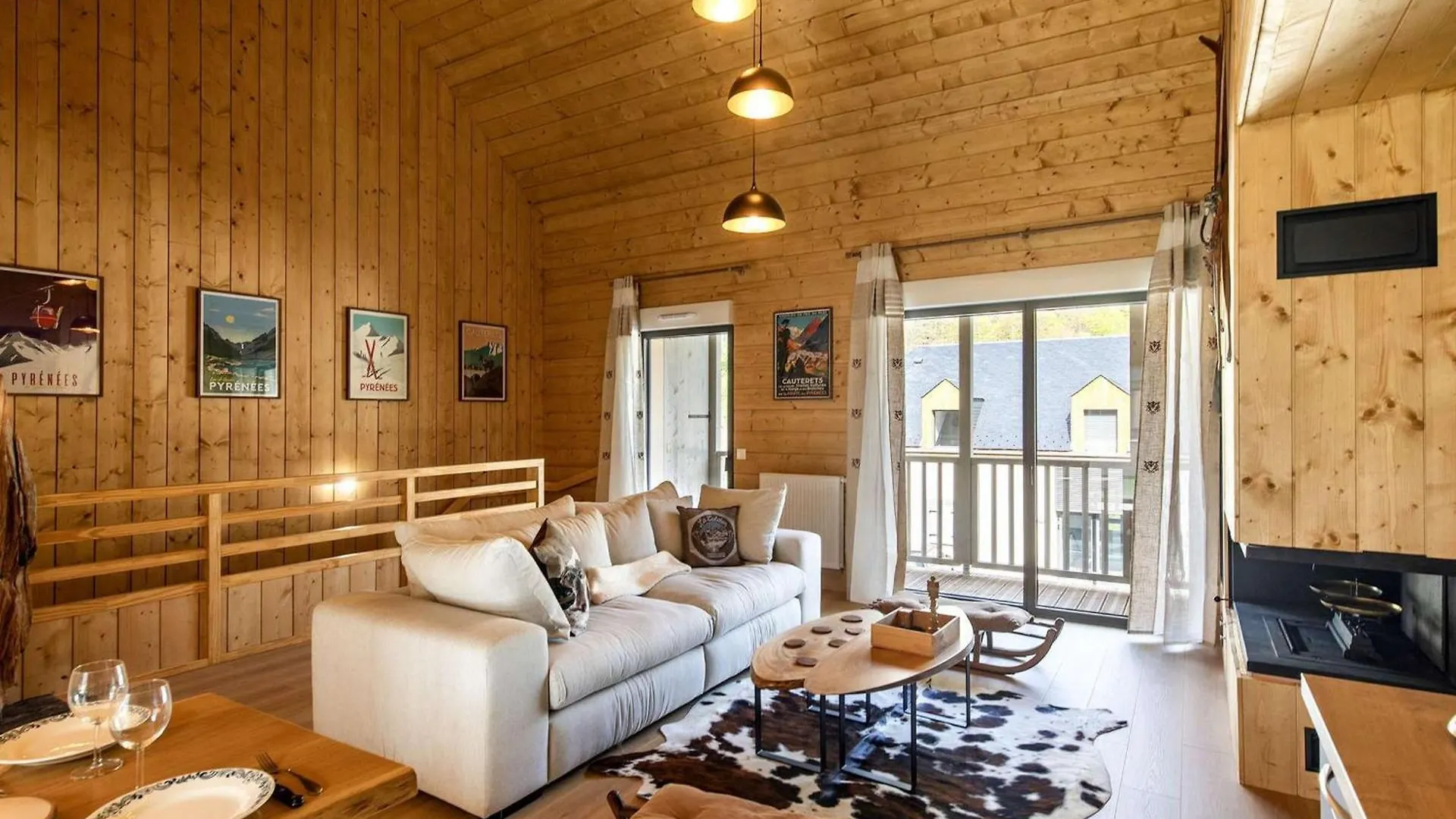 Lodge Neuf Avec Grande Terrasse Et Equipement Haut De Gamme - Fr-1-401-292 Cauterets