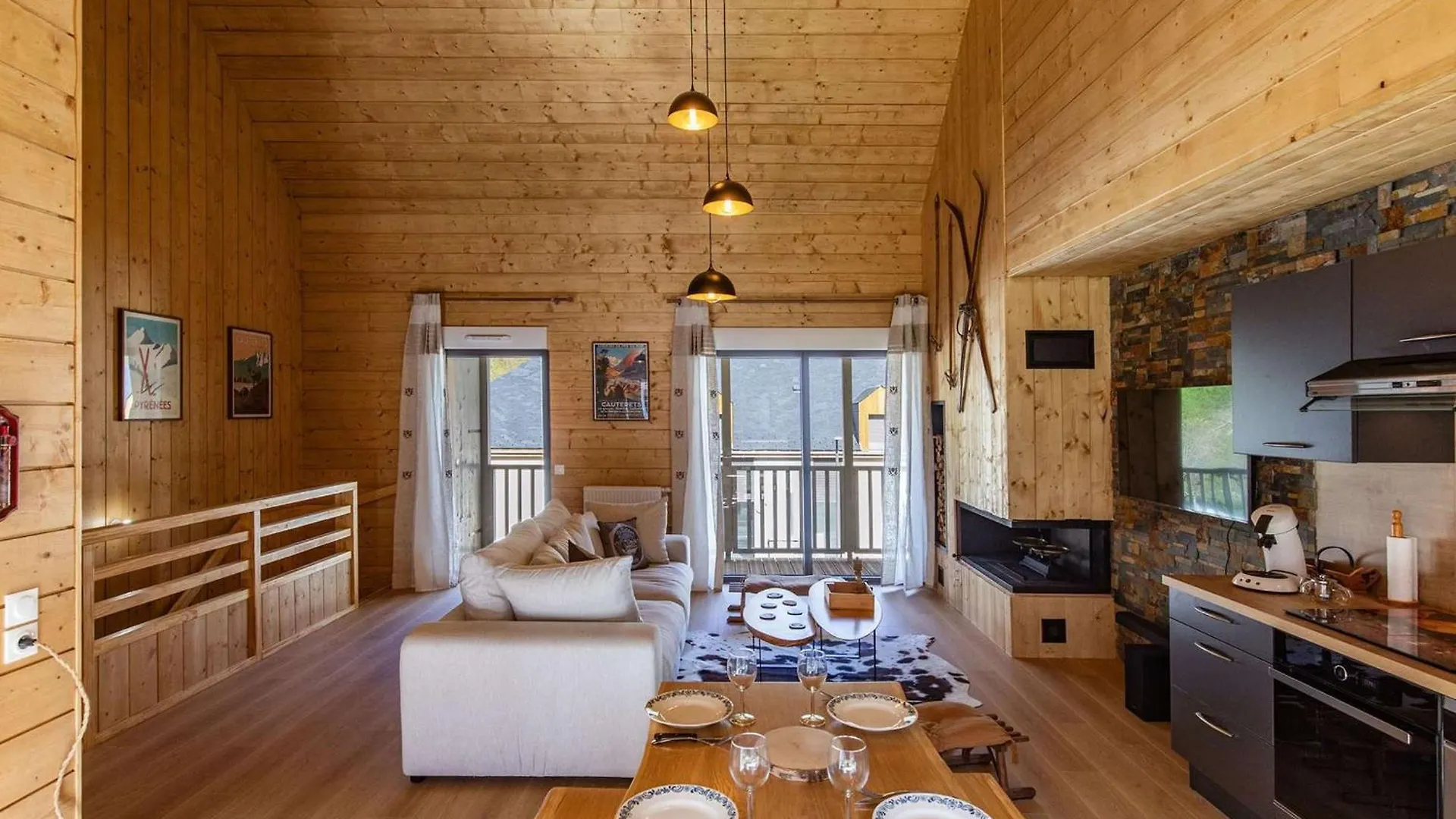 Lodge Neuf Avec Grande Terrasse Et Equipement Haut De Gamme - Fr-1-401-292 Cauterets France