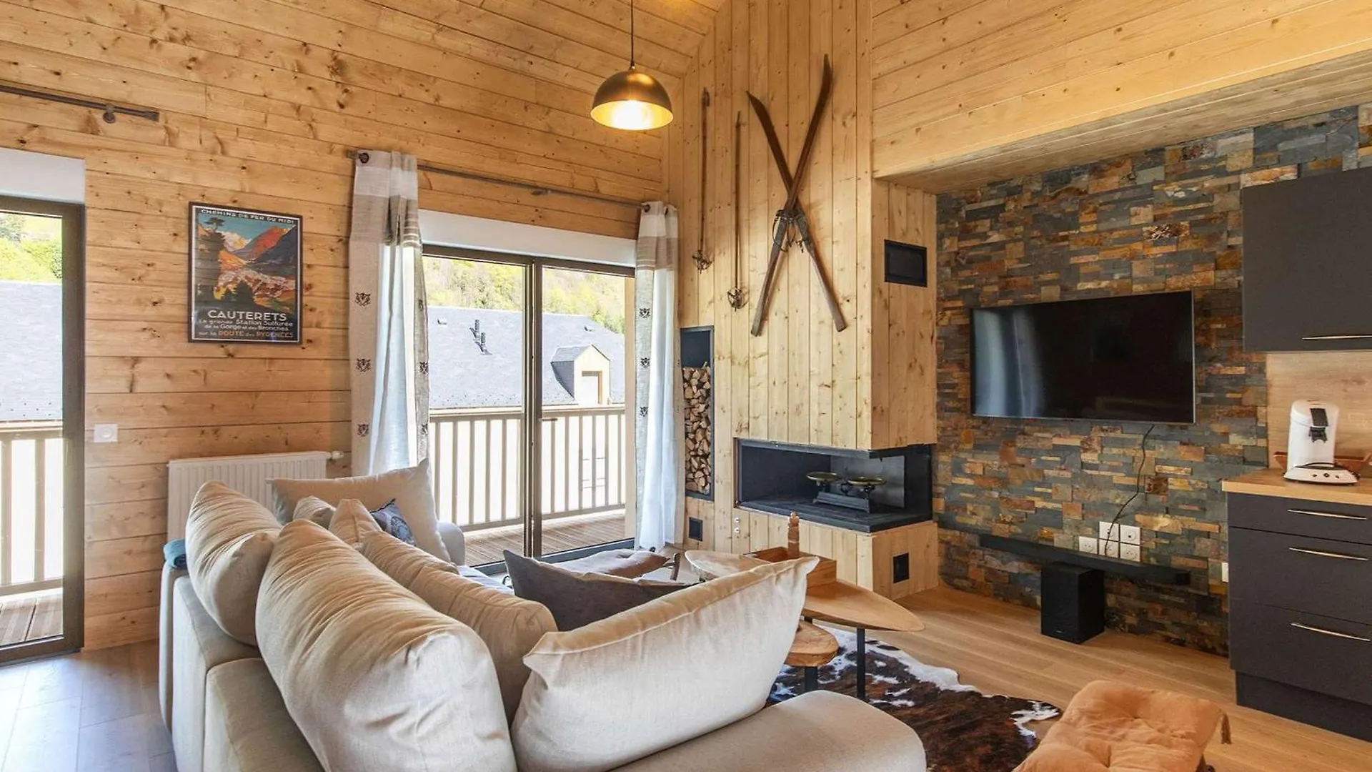Apartment Lodge Neuf Avec Grande Terrasse Et Equipement Haut De Gamme - Fr-1-401-292 Cauterets